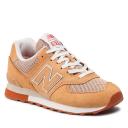 New Balance Men's 574 Caramel/rust - Size 7