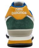 New Balance Men's 574 Rugged - Green/Blue (Size 8)