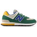 New Balance Men's 574 Rugged - Green/Blue (Size 9)