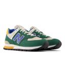 New Balance Men's 574 Rugged - Green/Blue (Size 9)