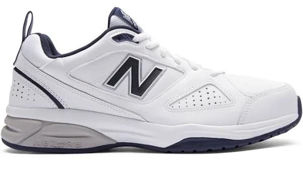 New Balance Men's 624v5 White/Pigment - Size 20