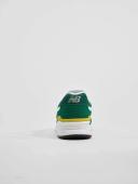 New Balance Men's 997H in Green/Yellow Suede/Mesh, Size 12.5