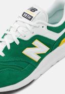 New Balance Men's 997H in Green/Yellow Suede/Mesh, Size 12.5