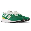 New Balance Men's 997H in Green/Yellow Suede/Mesh, Size 12.5