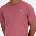 New Balance Men's Accelerate Short Sleeve Marine Blue - Size XS