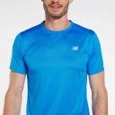 New Balance Men's Accelerate Short Sleeve Serene Blue - Size M