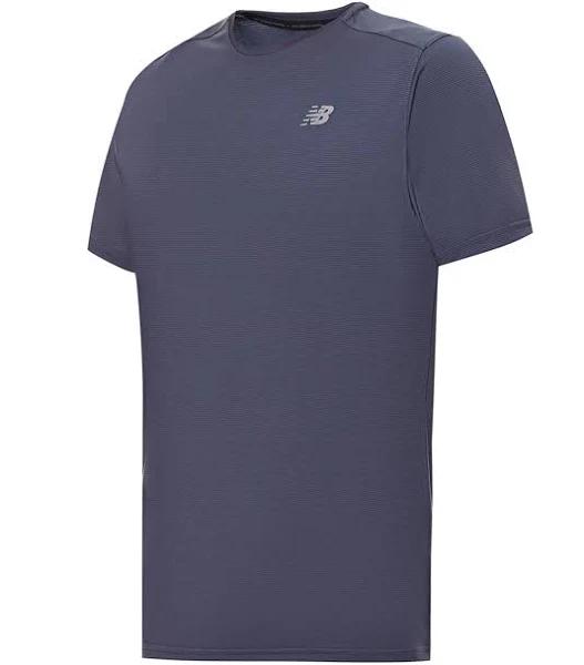 New Balance Men's Accelerate Short Sleeve Thunder - Size 2XL