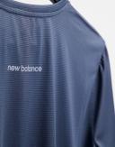 New Balance Men's Accelerate Short Sleeve Thunder - Size L