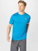 New Balance Men's Accelerate Short Sleeve Wave Blue - Size XL