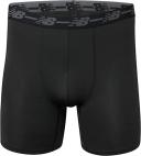 New Balance Men's Big and Tall Performance 5" No Fly Boxer Brief, 4-Pack