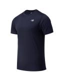 New Balance Men's Core Run Short Sleeve T-Shirt Red L