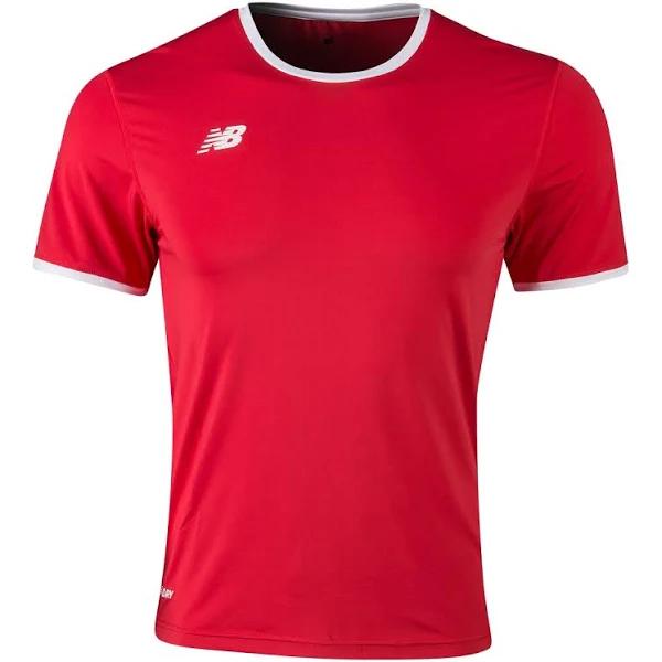 New Balance Men's Core Run Short Sleeve T-Shirt Red