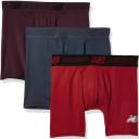 New Balance Men's Cotton Performance Boxer Briefs 4-Pack