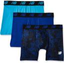 New Balance Men's Cotton Performance Boxer Briefs 4-Pack