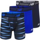 New Balance Men's Cotton Performance Boxer Briefs 4-Pack
