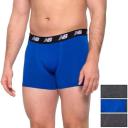 New Balance Men's Cotton Performance Boxer Briefs 4-Pack