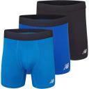 New Balance Men's Cotton Performance Boxer Briefs 4-Pack