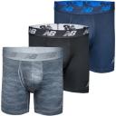 New Balance Men's Cotton Performance Boxer Briefs 4-Pack
