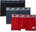 New Balance Men's Cotton Performance Boxer Briefs 4-Pack