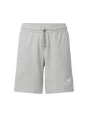 New Balance Men's Essentials Stacked Logo French Terry Short Athletic Grey - Size XS