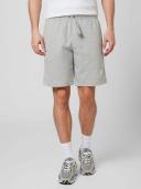 New Balance Men's Essentials Stacked Logo French Terry Short Athletic Grey - Size XS