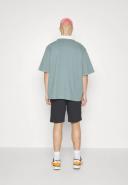 New Balance Men's Essentials Stacked Logo French Terry Short Black - Size XS
