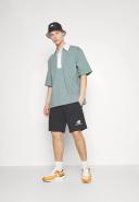 New Balance Men's Essentials Stacked Logo French Terry Short Black - Size XS