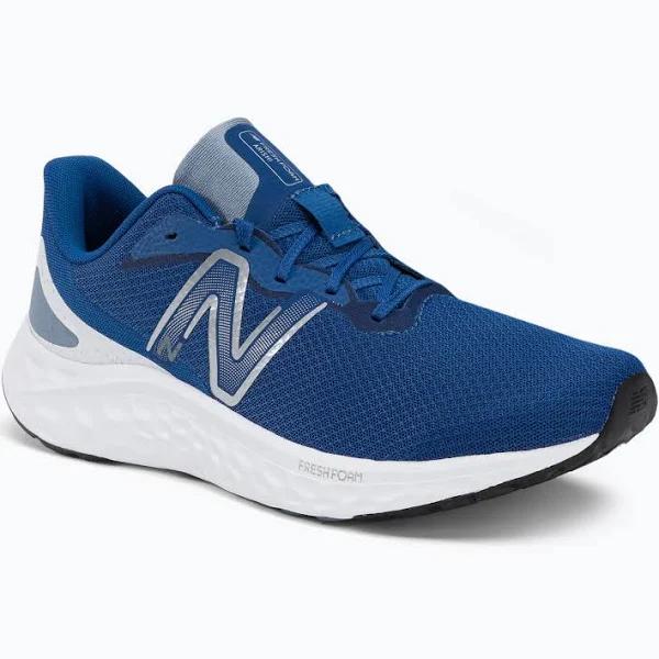 New Balance Men's Fresh Foam Arishi V4 Blue/White/Silver Metallic - Size 13