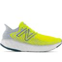 New Balance Men's Fresh Foam x 1080v12 Black/Pixel Green/Electric Purple - Size 14