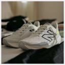 New Balance Men's Fresh Foam x 1080v13 White/Light Silver Metallic - Size 8