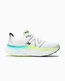 New Balance Men's Fresh Foam x More V4 White/Electric Teal - Size 7