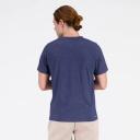 New Balance Men's Graphic Heathertech Tee NB Navy - Size 2XL