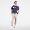 New Balance Men's Graphic Heathertech Tee NB Navy - Size 2XL