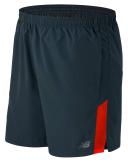 New Balance Men's Impact Run 3 Inch Split Short Vibrant Orange - Size L