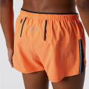 New Balance Men's Impact Run 3 Inch Split Short Vibrant Orange - Size L