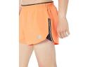 New Balance Men's Impact Run 3 Inch Split Short Vibrant Orange - Size L