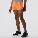 New Balance Men's Impact Run 3 Inch Split Short Vibrant Orange - Size L