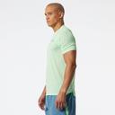 New Balance Men's Impact Run Short Sleeve Athletic Grey - Size M