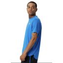New Balance Men's Impact Run Short Sleeve Natural Indigo Heather - Size L