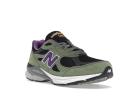 New Balance Men's Made in USA 990v3 Olive Leaf/Black - Size 13