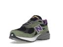 New Balance Men's Made in USA 990v3 Olive Leaf/Black - Size 13