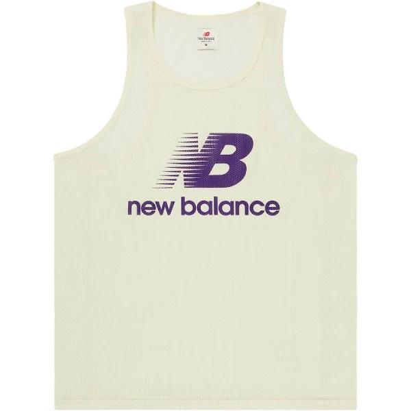 New Balance Men's Made in USA Logo Tank Dawn Glow - Size XL