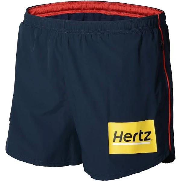 New Balance Men's MFC Travel Short Navy/Maroon - Size XL