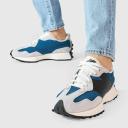 New Balance Mens 327 Rain Cloud/Black 10.5