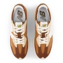New Balance - Mens 327 Sneakers in Brown & White