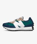 New Balance Mens 327 Trainers - Navy/Green