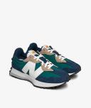 New Balance Mens 327 Trainers - Navy/Green