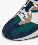 New Balance Mens 327 Trainers - Navy/Green