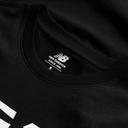New Balance Mens Essentials Stacked Logo Tee Black XXL