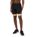 New Balance Mens Impact Run at 7 Inch 2-in-1 Shorts Purple XL